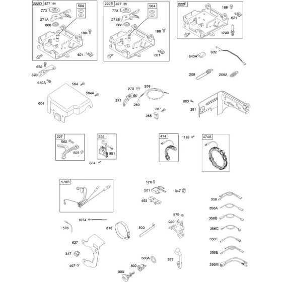 Control Assembly for Briggs & Stratton