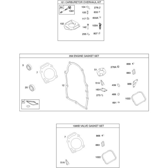 Carburettor Overhaul Assembly