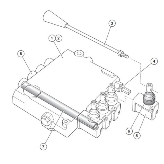 Control Valve Assembly for Niftylift 170