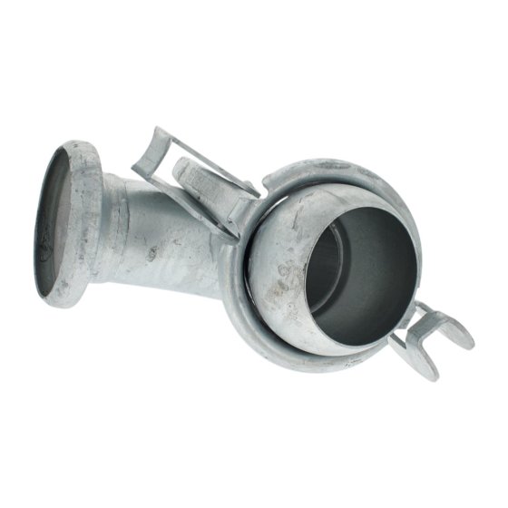 4” Bauer Type 90° Bend Adaptor (Male & Female)