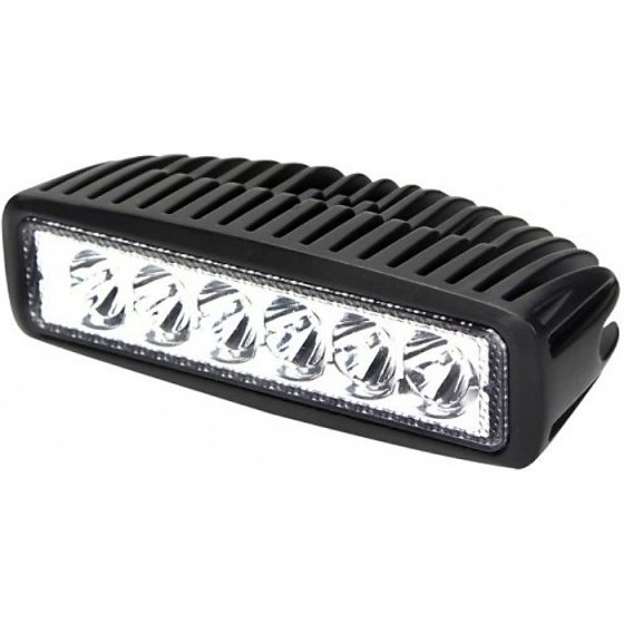 LED Work Lamp 18W 5.5 Inch Oval Mini Auxiliary Light - 12V/24V IP67