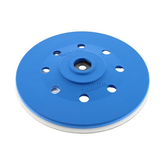 Hard Pad 150mm Diameter for Makita BO6040, BO6030 Orbital Sanders - OEM No. 196685-9
