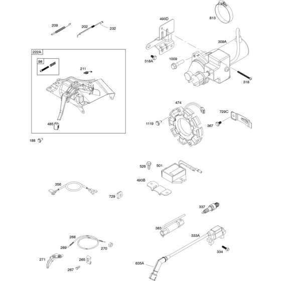 Alternator & Ignition Assembly