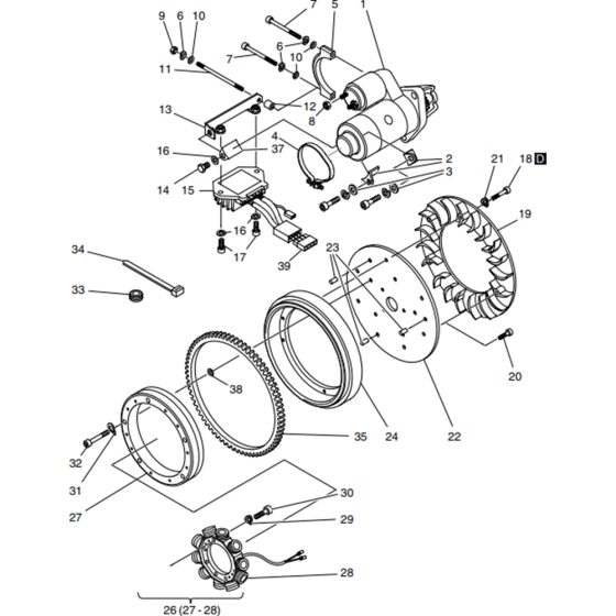 Starter & Alternator Assembly