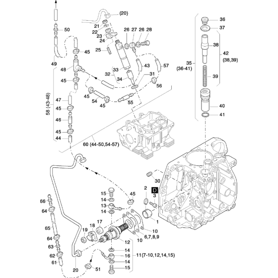 Injection Equipment for Hatz 1D42