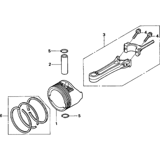 Piston/Connecting Rod Assembly