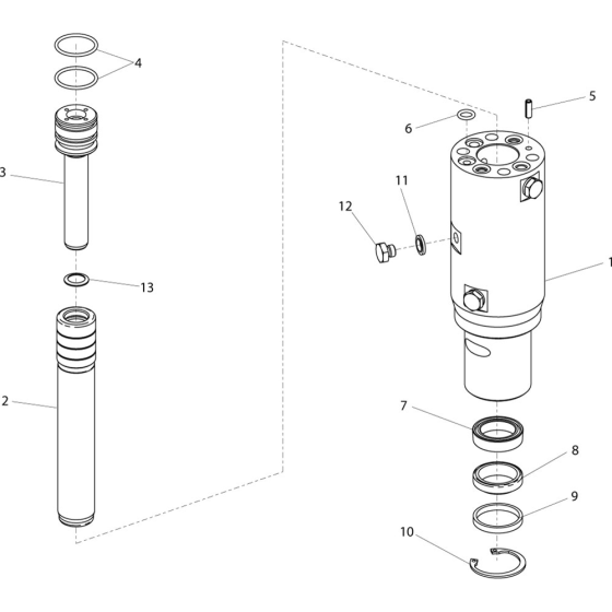 Cylinder Assembly for Belle