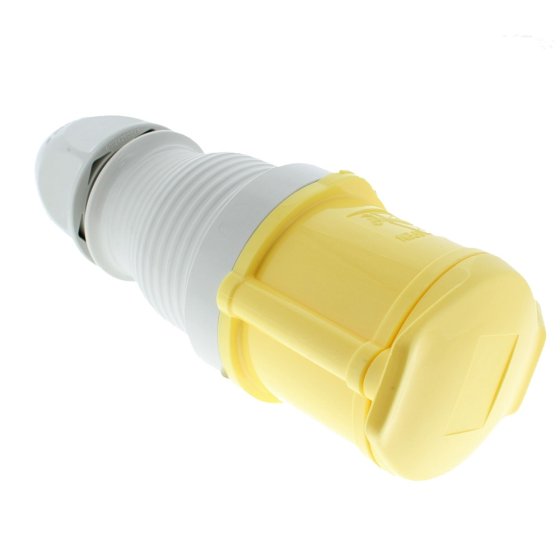 Trailing Socket 32Amp 110v Low Voltage Yellow for GARO
