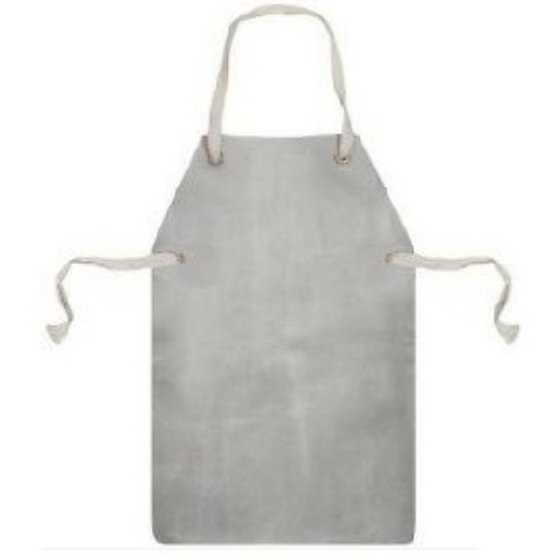 Chrome Leather Welding Apron w/ Cotton Ties (Bib Type) - Size: 36" x 24"