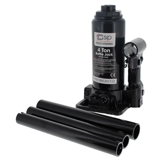 Hydraulic Bottle Jack 4.0 Ton for SIP Industrial Products