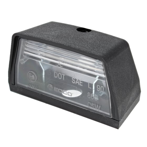 Number Plate Lamp 12v 70x60x40mm Vehicles