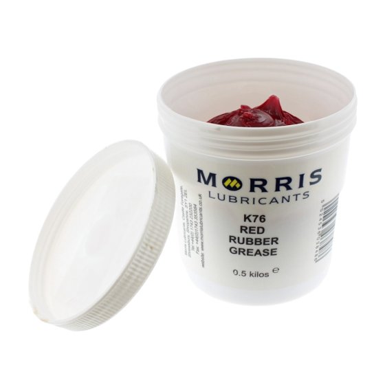 K76 Red Rubber Grease (500g)