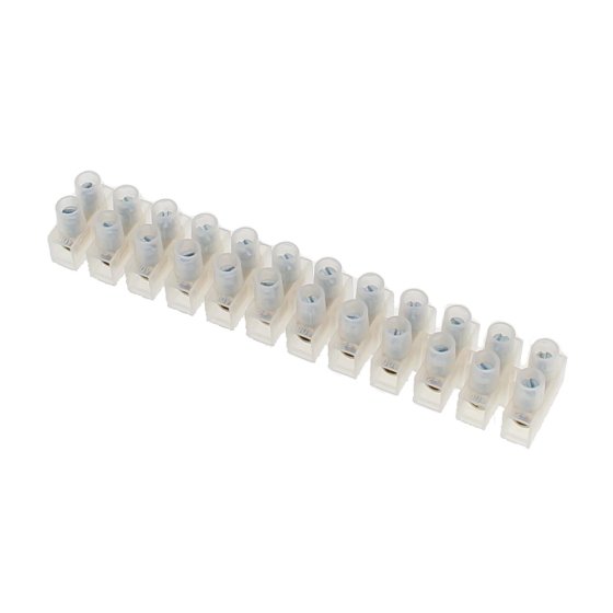 Connector Strip 15amp/10sq.mm - 1 Strip of 12 Blocks
