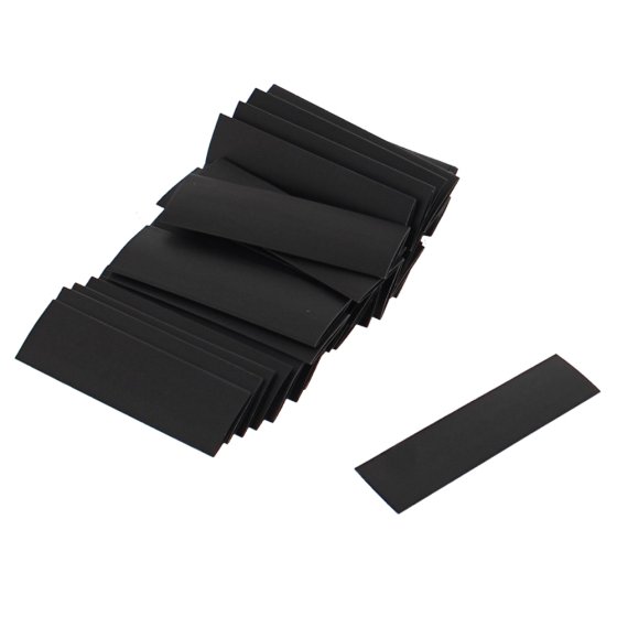 Heatshrink Tubing Size:12.7x70mm (Black) - Pack of 50