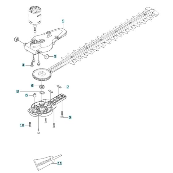 Gears for Husqvarna 215iHD45