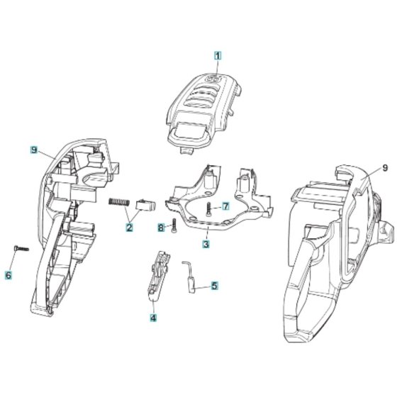 Husqvarna 215iHD45 Housing