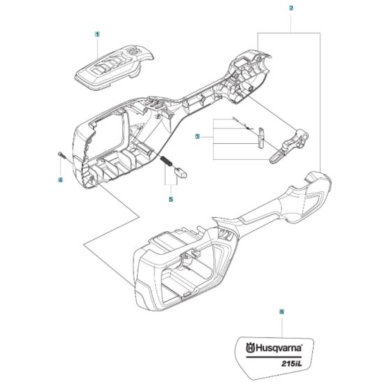 Husqvarna 215iL Housing