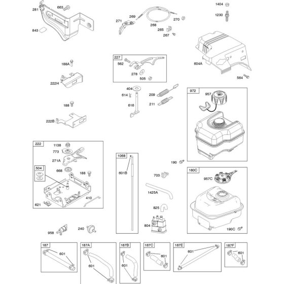 Control Assembly for Briggs & Stratton