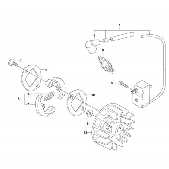 Ignition System for Husqvarna 223 L