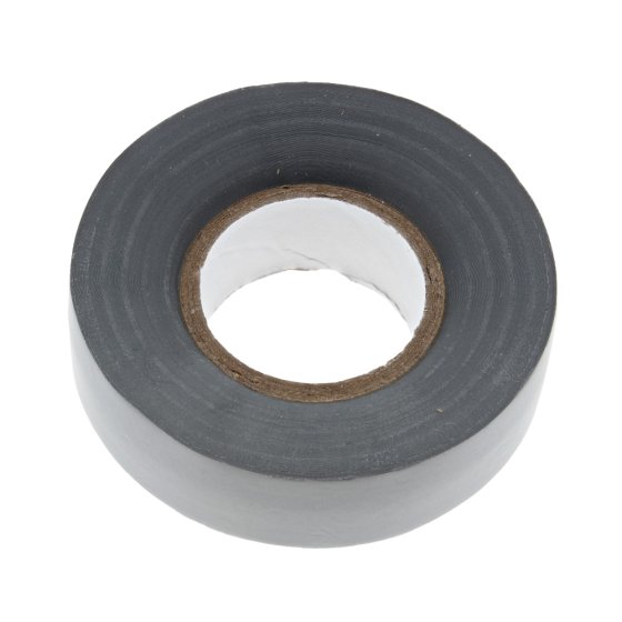 PVC Insulation Tape, Grey, 19mm x 20m Rolls