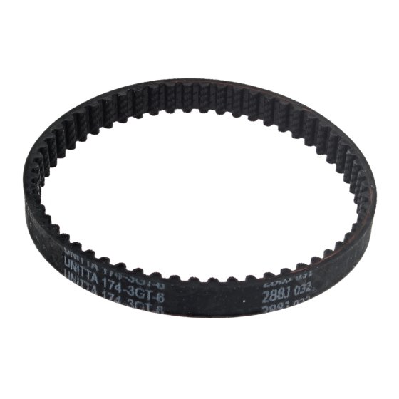 Synchro Belt for Makita BBO140, BBO180 Random Orbit Sander - OEM No. 225095-4