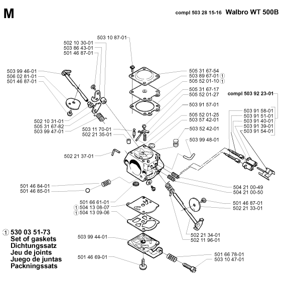 Carburetor Assembly for 225HBV