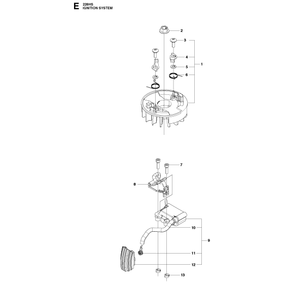 Ignition System for Husqvarna 226
