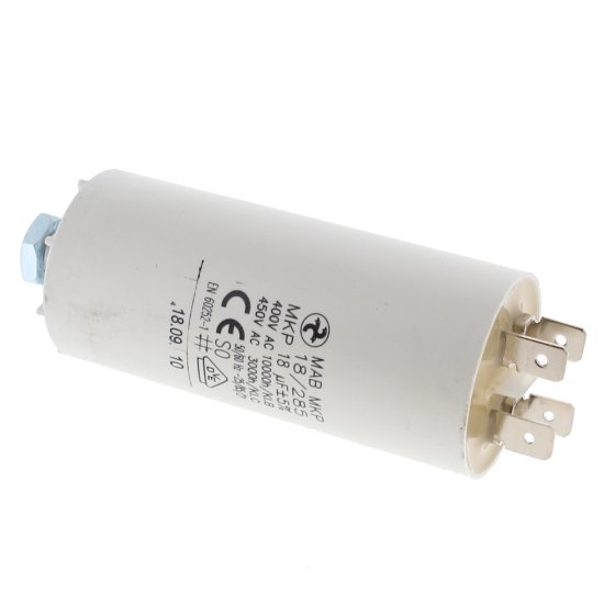 Electric Condenser Capacitor 18uF for Machinery Maintenance