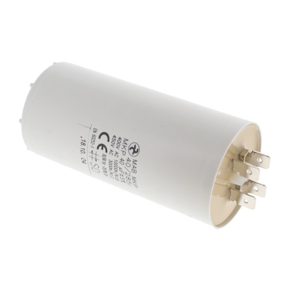 Electric Condenser Capacitor 40 UF for Electrical Circuits