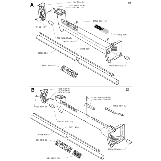Shaft & Handle Assembly