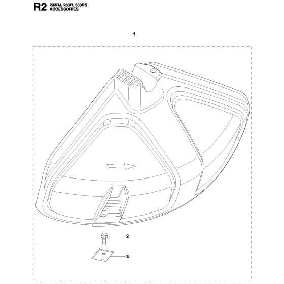 Accessories No.2 for Husqvarna 233R
