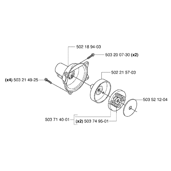 Clutch Assembly for Husqvarna
