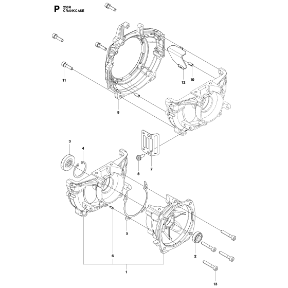 Crankcase Assembly for 236R