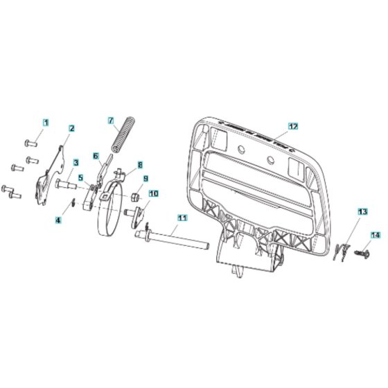 Chain Brake for Husqvarna 240i
