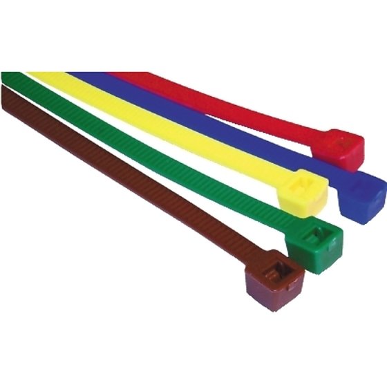 High Grade Nylon 6.6 Cable Ties - Coloured Options