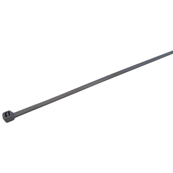Cable Tie 4.8mm x 370mm Silver Nylon, Single