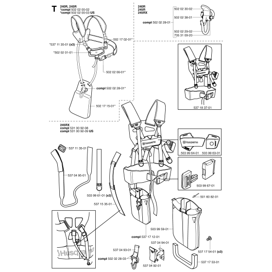 Harness Assembly for 245R