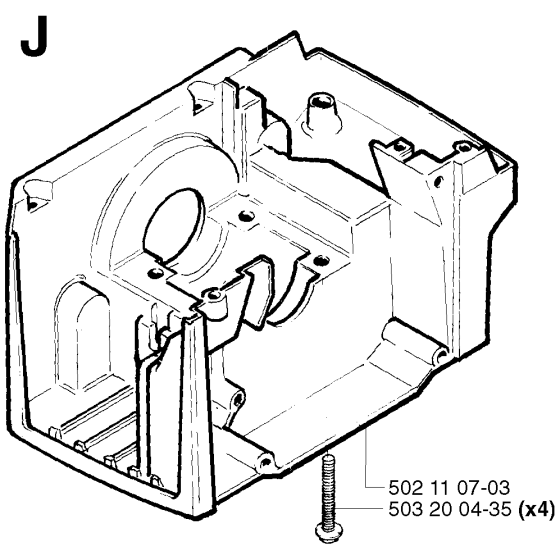 Crankcase Assembly for 245R