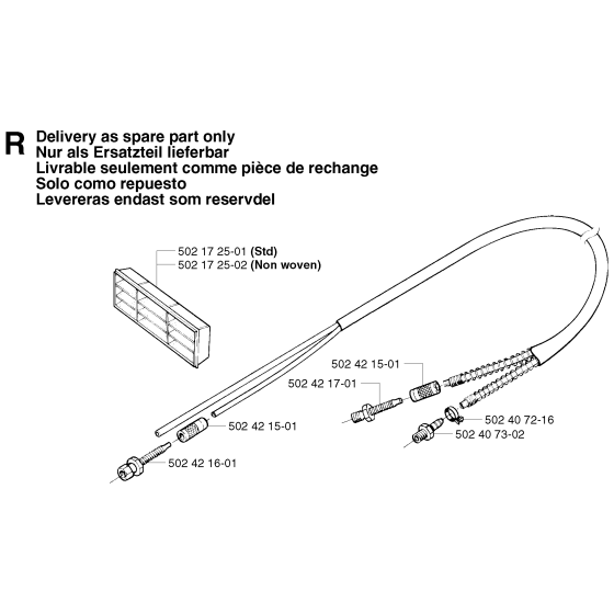Husqvarna 250PS Accessories