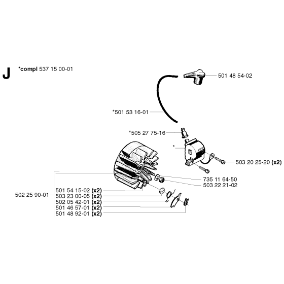 Ignition System for Husqvarna 250R