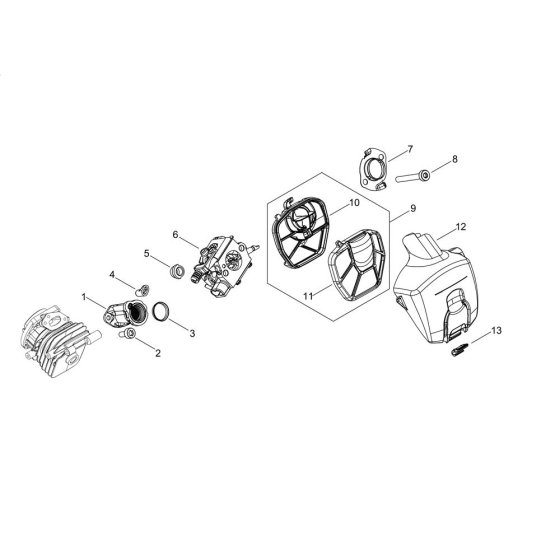 Air Cleaner & Carburettor