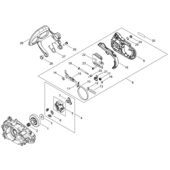 Chain Brake for Shindaiwa 250TS