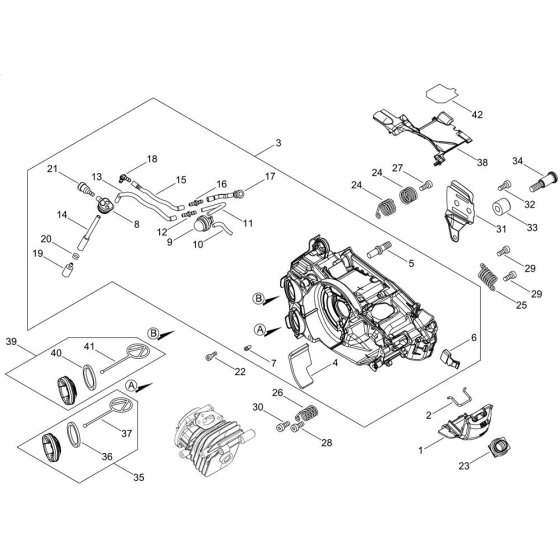 Engine Cover for Shindaiwa 251TCS