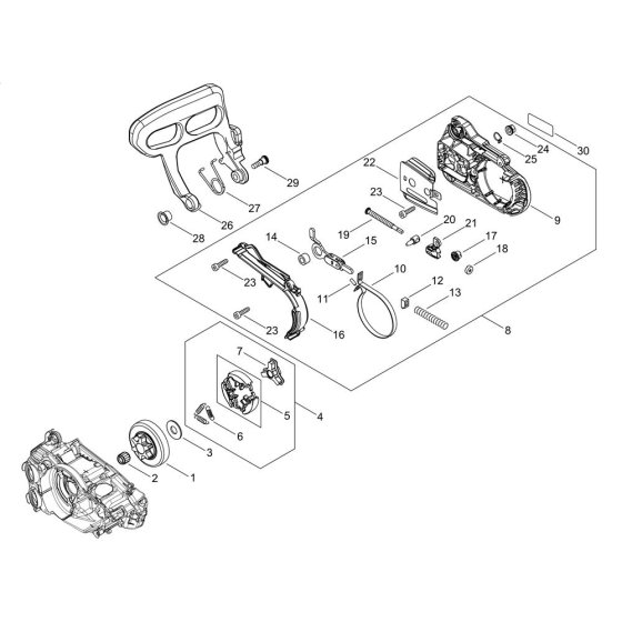 Chain Brake for Shindaiwa 251WS