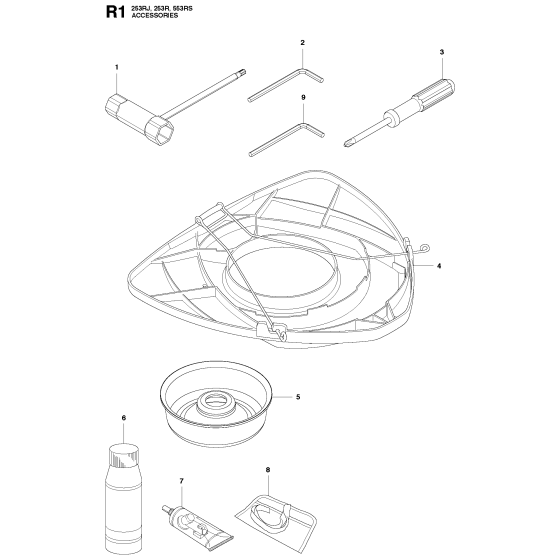 Husqvarna 253R Accessories
