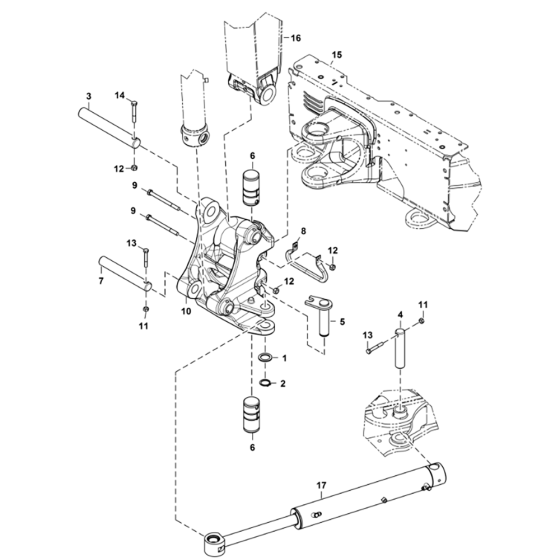 Boom Swing Frame for BobCat E26