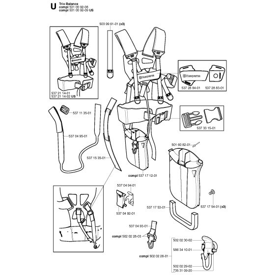 Harness Assembly for 265RX