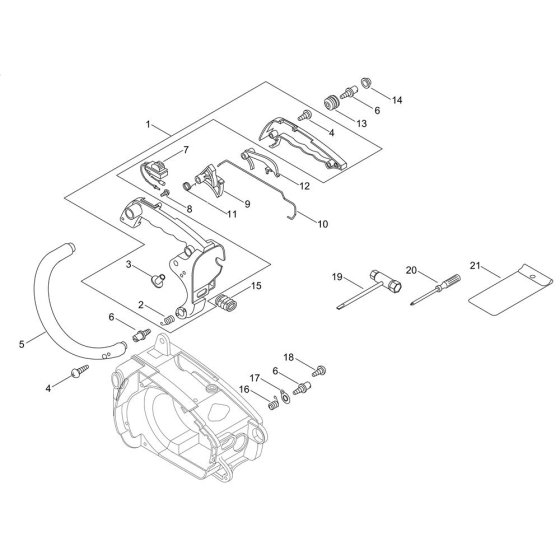 Rear Handle for Shindaiwa 269TS