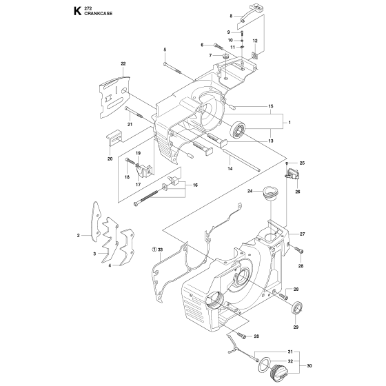 Crankcase Assembly for 272xp