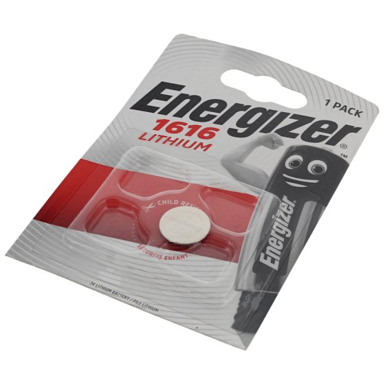 Lithium Cell Batteries 3V, CR1616, 1.5 x 16mm - Sold Individually